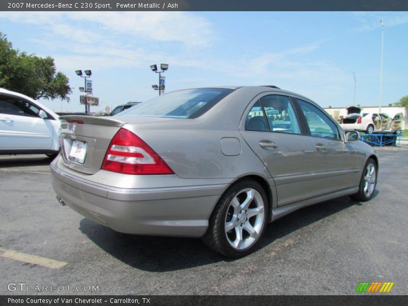 Pewter Metallic / Ash 2007 Mercedes-Benz C 230 Sport