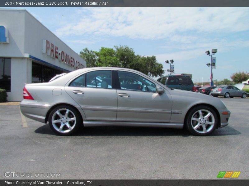 Pewter Metallic / Ash 2007 Mercedes-Benz C 230 Sport