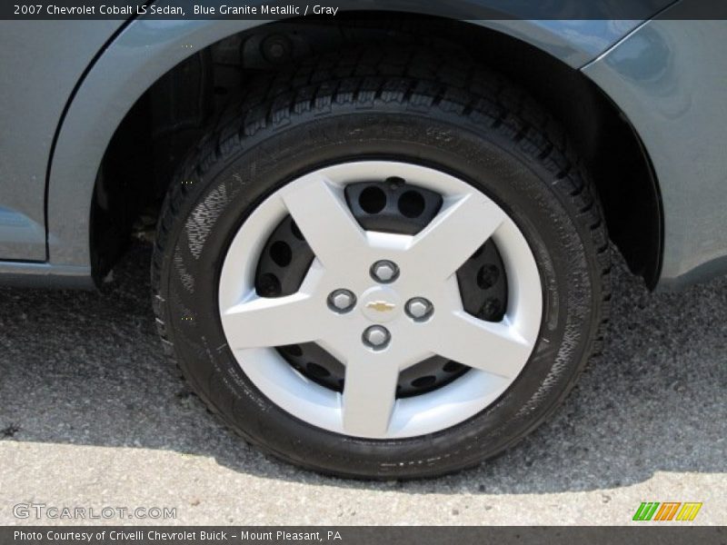 Blue Granite Metallic / Gray 2007 Chevrolet Cobalt LS Sedan