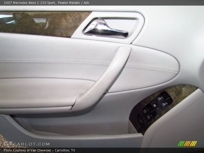 Pewter Metallic / Ash 2007 Mercedes-Benz C 230 Sport