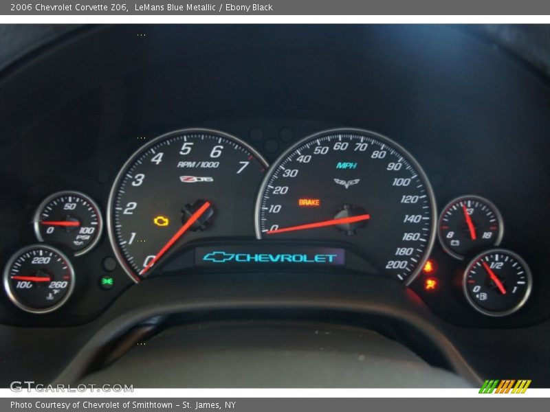  2006 Corvette Z06 Z06 Gauges