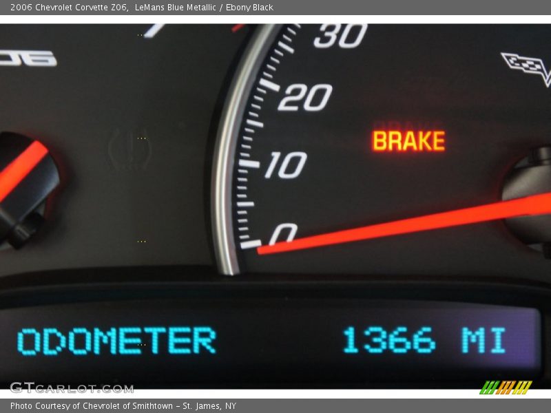 LeMans Blue Metallic / Ebony Black 2006 Chevrolet Corvette Z06