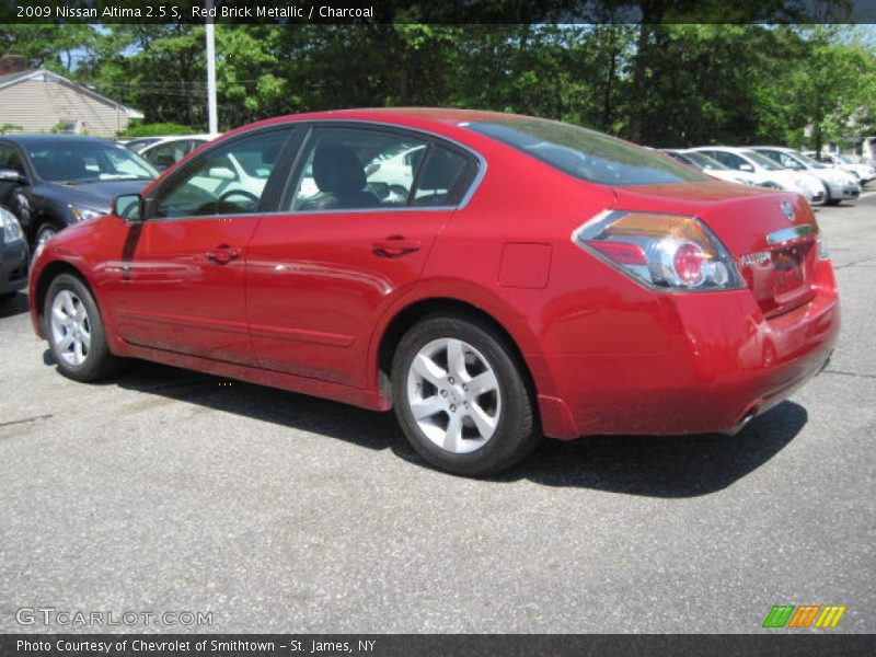 Red Brick Metallic / Charcoal 2009 Nissan Altima 2.5 S