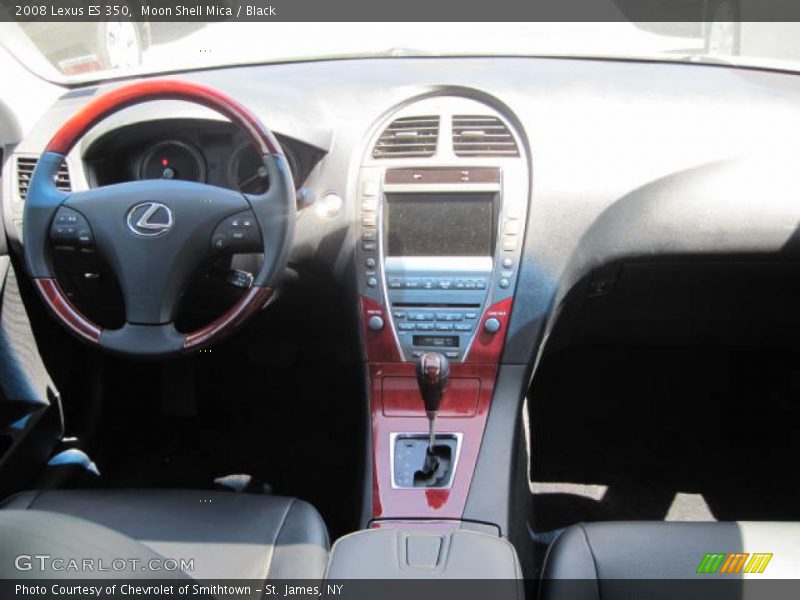 Moon Shell Mica / Black 2008 Lexus ES 350