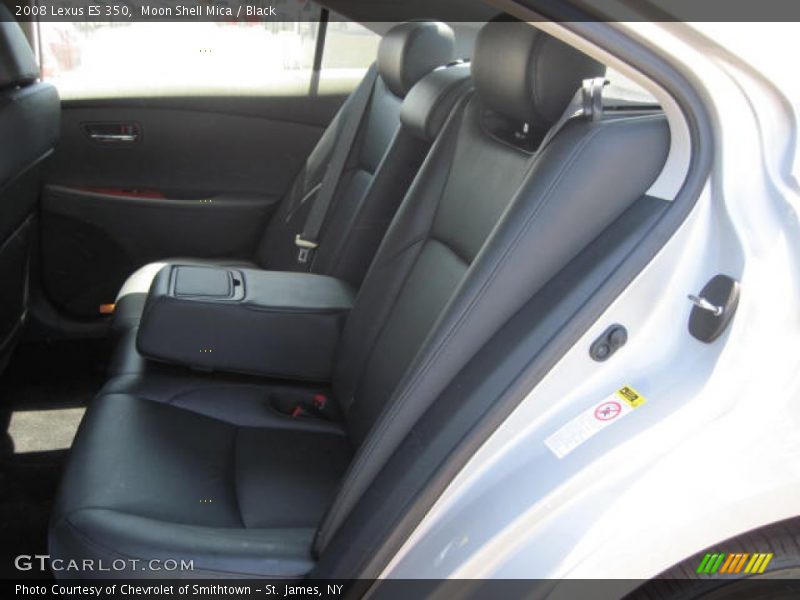 Moon Shell Mica / Black 2008 Lexus ES 350