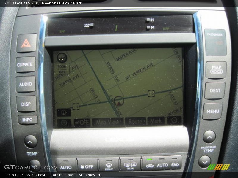 Moon Shell Mica / Black 2008 Lexus ES 350