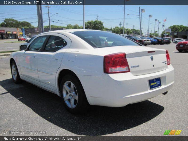 Stone White / Dark Slate Gray 2010 Dodge Charger SXT