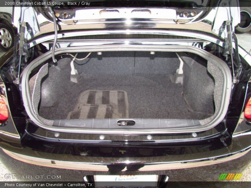 Black / Gray 2008 Chevrolet Cobalt LS Coupe