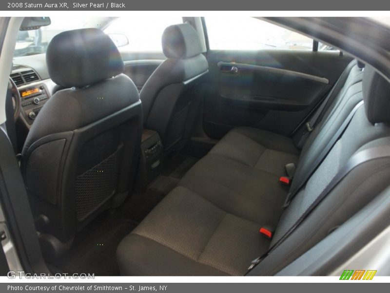 Silver Pearl / Black 2008 Saturn Aura XR