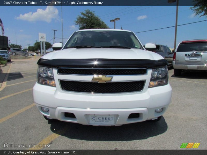 Summit White / Light Cashmere/Ebony 2007 Chevrolet Tahoe LT