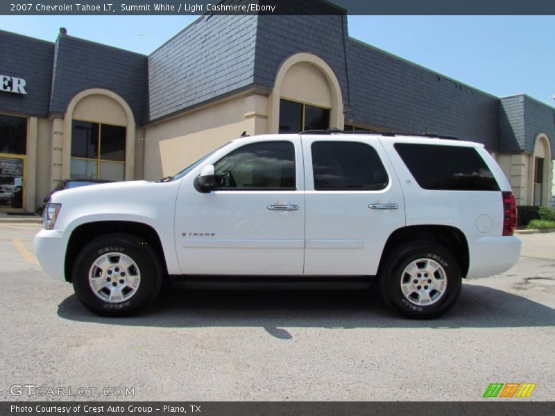 Summit White / Light Cashmere/Ebony 2007 Chevrolet Tahoe LT
