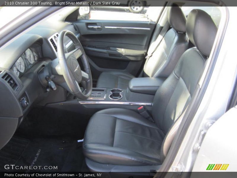 Bright Silver Metallic / Dark Slate Gray 2010 Chrysler 300 Touring