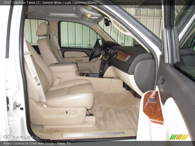 Summit White / Light Cashmere/Ebony 2007 Chevrolet Tahoe LT