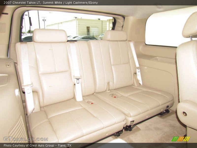 Summit White / Light Cashmere/Ebony 2007 Chevrolet Tahoe LT