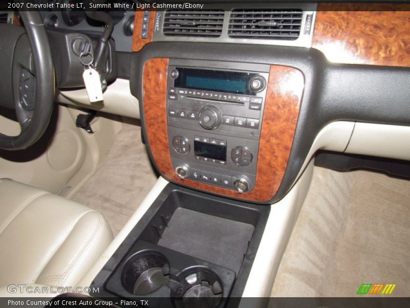 Summit White / Light Cashmere/Ebony 2007 Chevrolet Tahoe LT