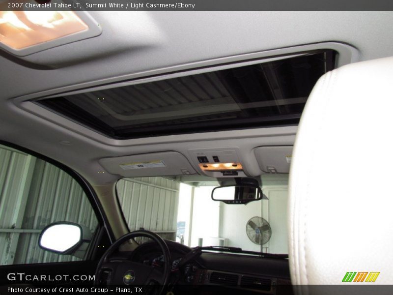Summit White / Light Cashmere/Ebony 2007 Chevrolet Tahoe LT