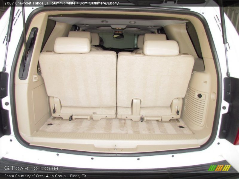 Summit White / Light Cashmere/Ebony 2007 Chevrolet Tahoe LT
