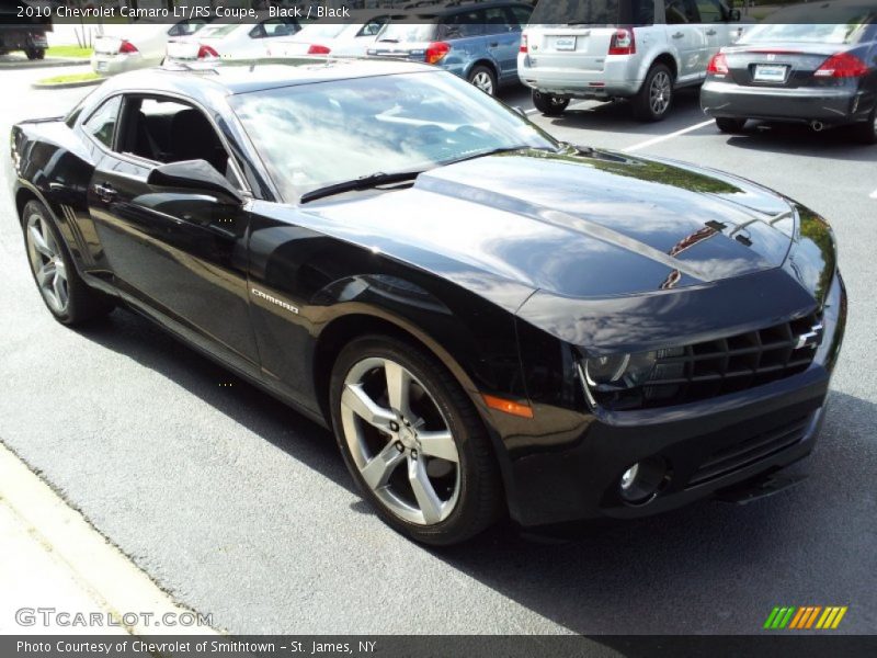 Black / Black 2010 Chevrolet Camaro LT/RS Coupe