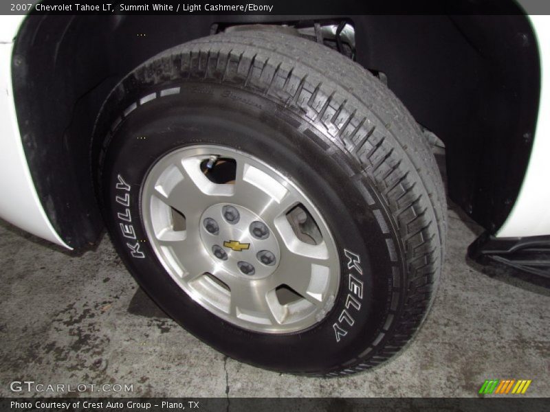Summit White / Light Cashmere/Ebony 2007 Chevrolet Tahoe LT