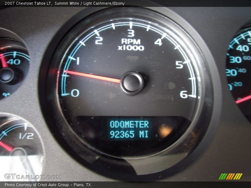 Summit White / Light Cashmere/Ebony 2007 Chevrolet Tahoe LT