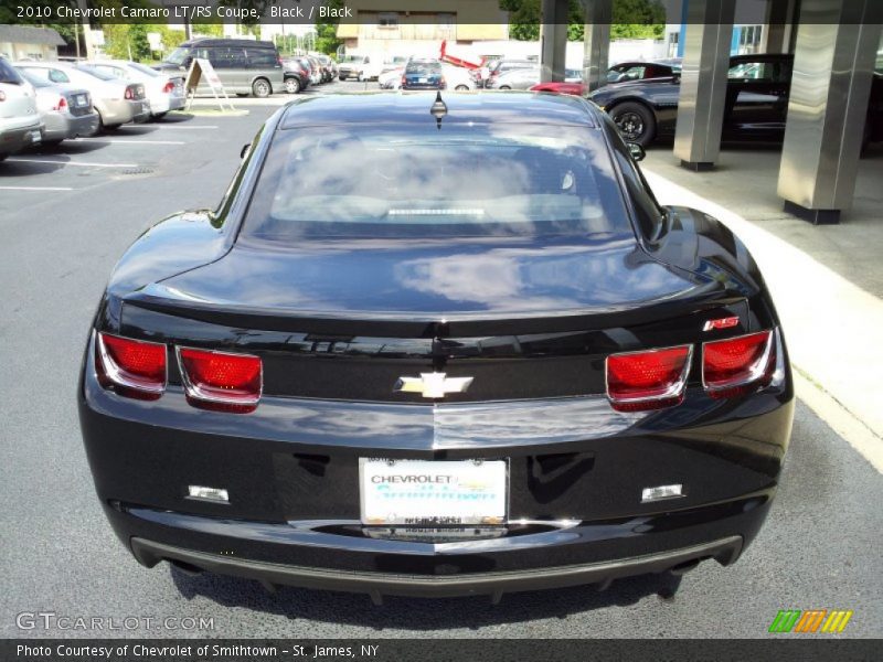 Black / Black 2010 Chevrolet Camaro LT/RS Coupe
