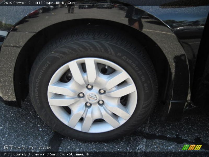 Black / Gray 2010 Chevrolet Cobalt LS Coupe