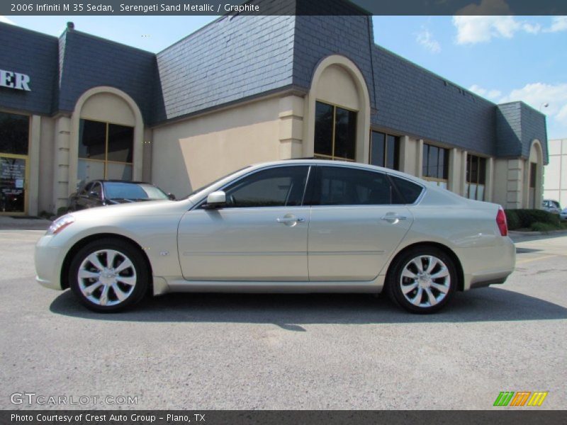 Serengeti Sand Metallic / Graphite 2006 Infiniti M 35 Sedan