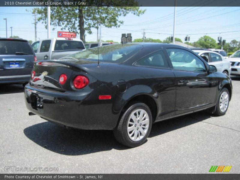 Black / Gray 2010 Chevrolet Cobalt LS Coupe