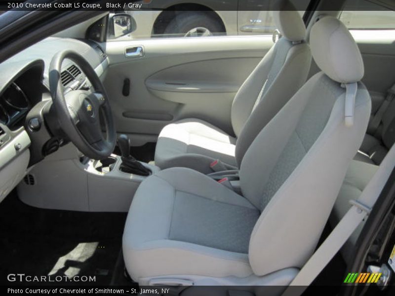  2010 Cobalt LS Coupe Gray Interior