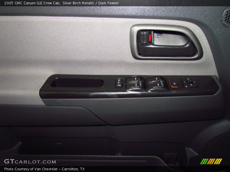 Silver Birch Metallic / Dark Pewter 2005 GMC Canyon SLE Crew Cab