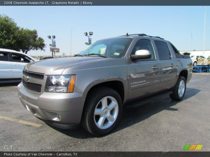 Graystone Metallic / Ebony 2008 Chevrolet Avalanche LT