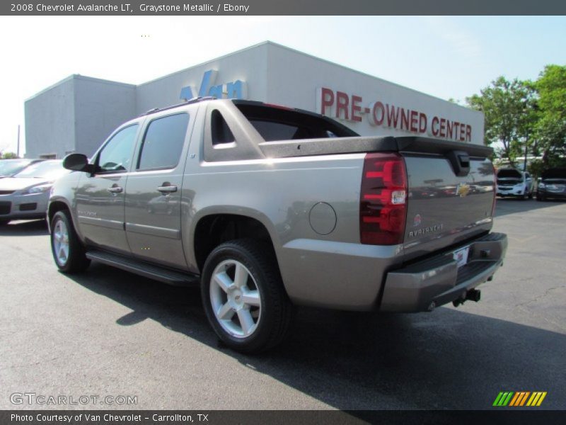 Graystone Metallic / Ebony 2008 Chevrolet Avalanche LT