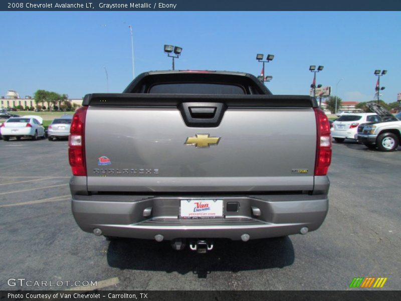 Graystone Metallic / Ebony 2008 Chevrolet Avalanche LT