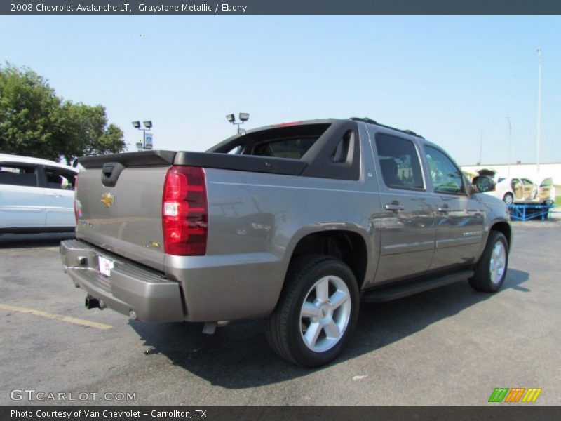 Graystone Metallic / Ebony 2008 Chevrolet Avalanche LT