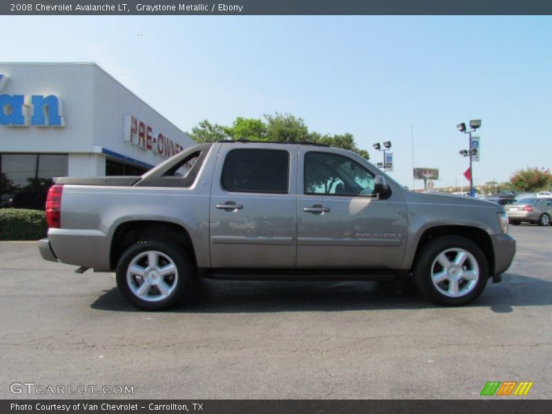 Graystone Metallic / Ebony 2008 Chevrolet Avalanche LT