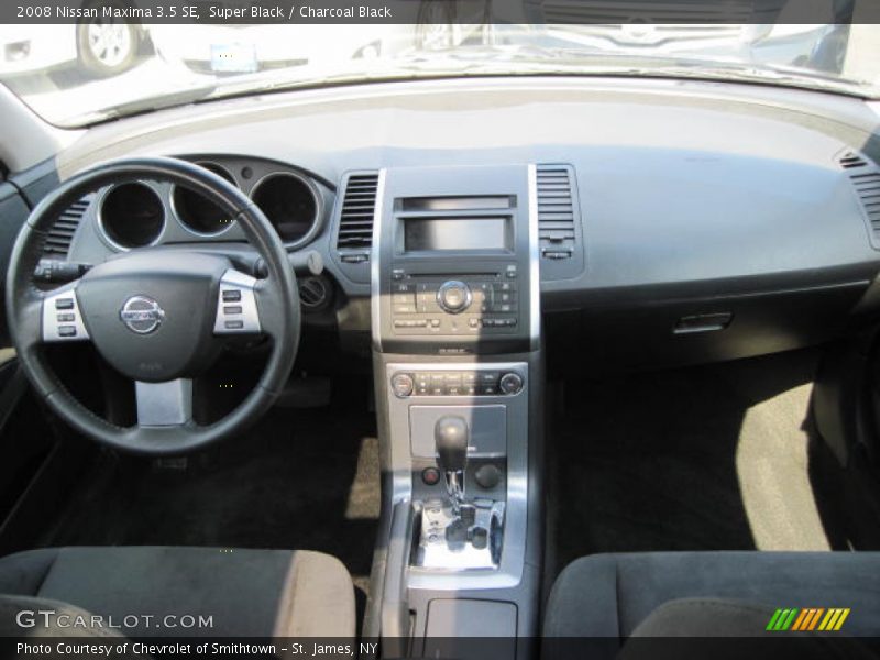 Super Black / Charcoal Black 2008 Nissan Maxima 3.5 SE