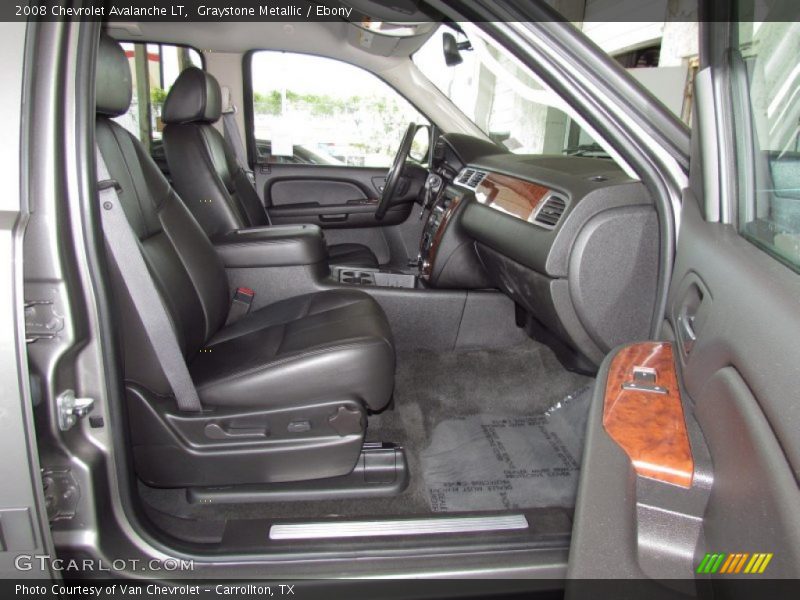  2008 Avalanche LT Ebony Interior