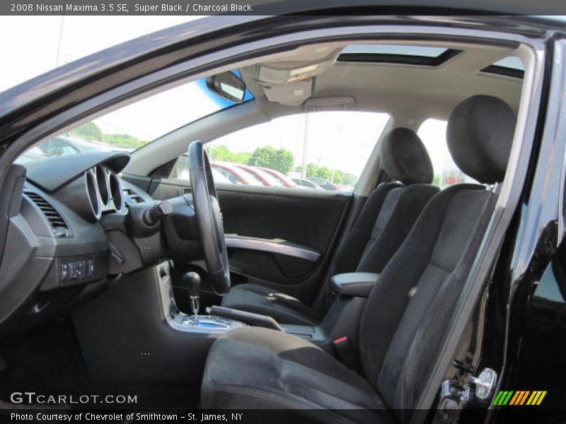 Super Black / Charcoal Black 2008 Nissan Maxima 3.5 SE