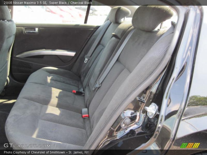 Super Black / Charcoal Black 2008 Nissan Maxima 3.5 SE