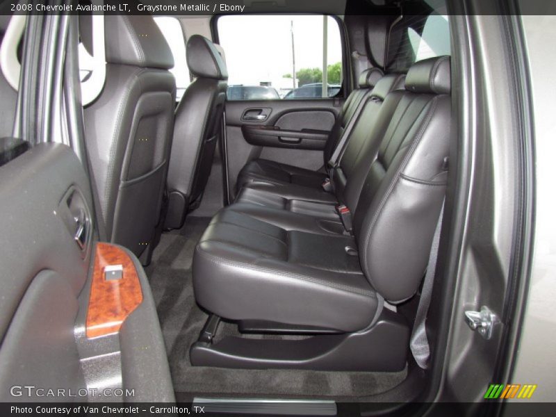  2008 Avalanche LT Ebony Interior