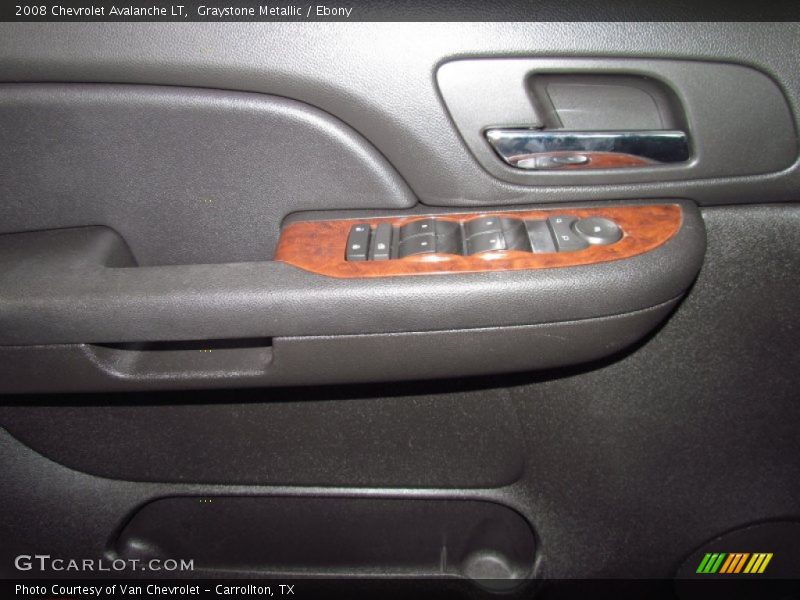 Graystone Metallic / Ebony 2008 Chevrolet Avalanche LT