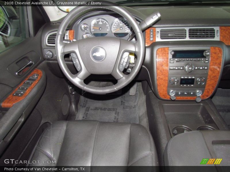 Graystone Metallic / Ebony 2008 Chevrolet Avalanche LT