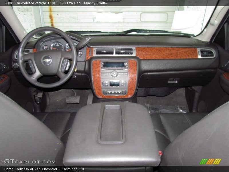 Black / Ebony 2008 Chevrolet Silverado 1500 LTZ Crew Cab