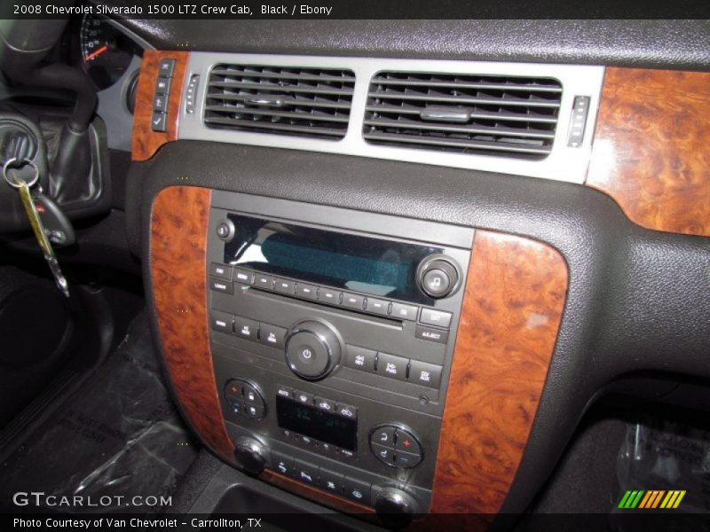 Black / Ebony 2008 Chevrolet Silverado 1500 LTZ Crew Cab