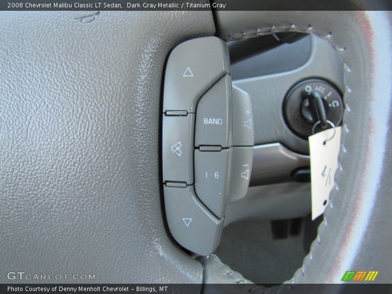 Dark Gray Metallic / Titanium Gray 2008 Chevrolet Malibu Classic LT Sedan