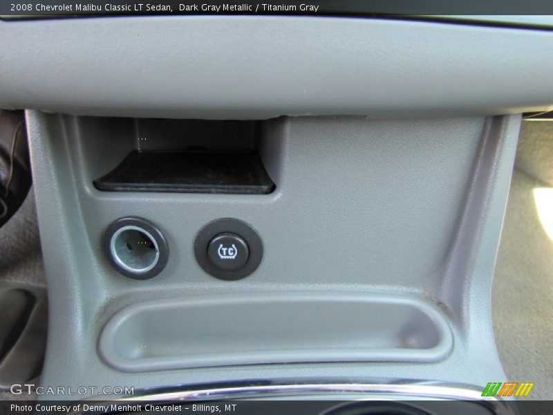 Dark Gray Metallic / Titanium Gray 2008 Chevrolet Malibu Classic LT Sedan