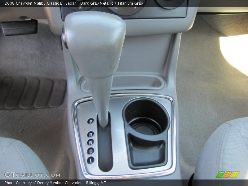 Dark Gray Metallic / Titanium Gray 2008 Chevrolet Malibu Classic LT Sedan