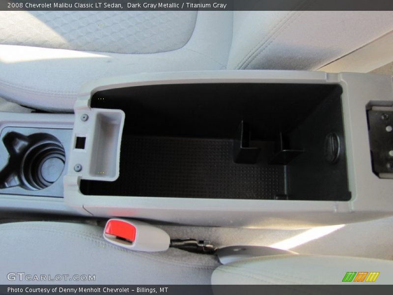 Dark Gray Metallic / Titanium Gray 2008 Chevrolet Malibu Classic LT Sedan