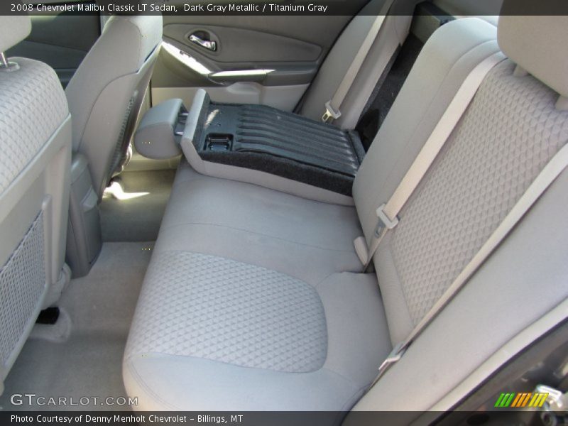 Dark Gray Metallic / Titanium Gray 2008 Chevrolet Malibu Classic LT Sedan
