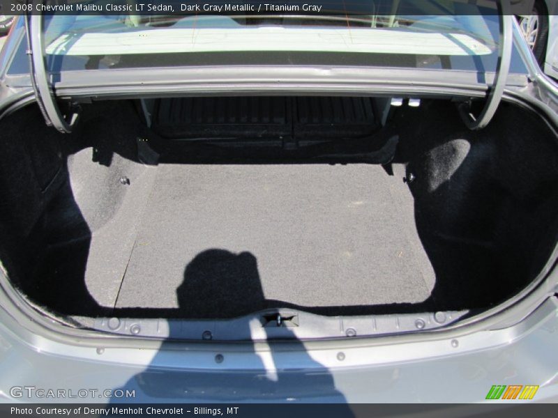 Dark Gray Metallic / Titanium Gray 2008 Chevrolet Malibu Classic LT Sedan